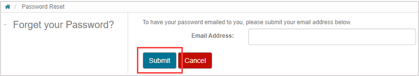 The "Submit" button is the first button after the Email Address field.